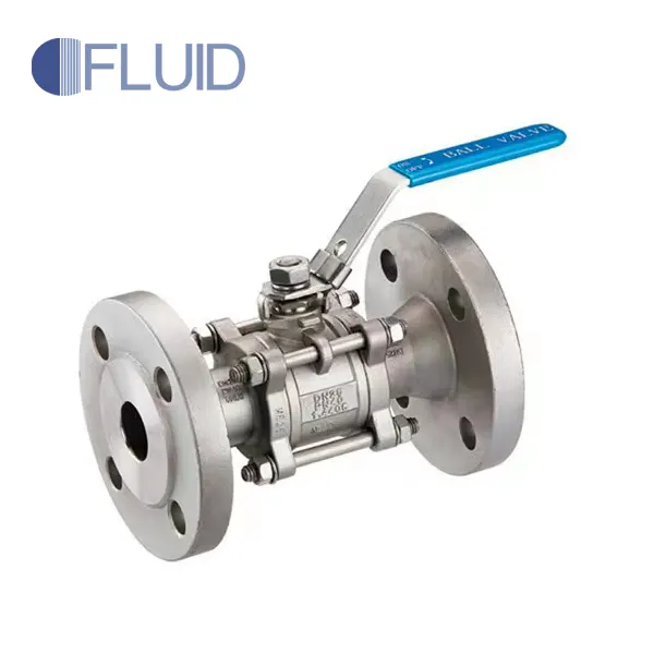 3PC Flanged Ball Valve ANSI Standard