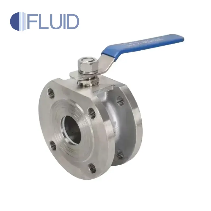 1PC Thin Wafer Ball Valve